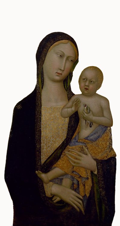 العذراء والطفل بواسطة سيد سينا شتراوس مادونا